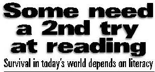 Some need a second try at reading